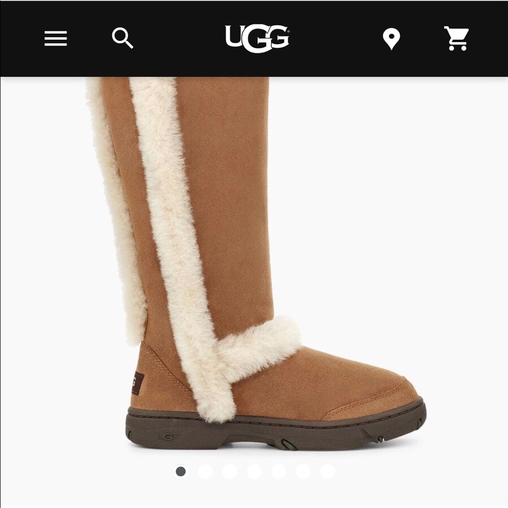 UGG Sundance II - Tall - Tan size 8